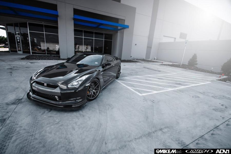 Nissan GT-R by Jotech Motorsports on ADV.1 Wheels (ADV7 MV.1 CS) '2016